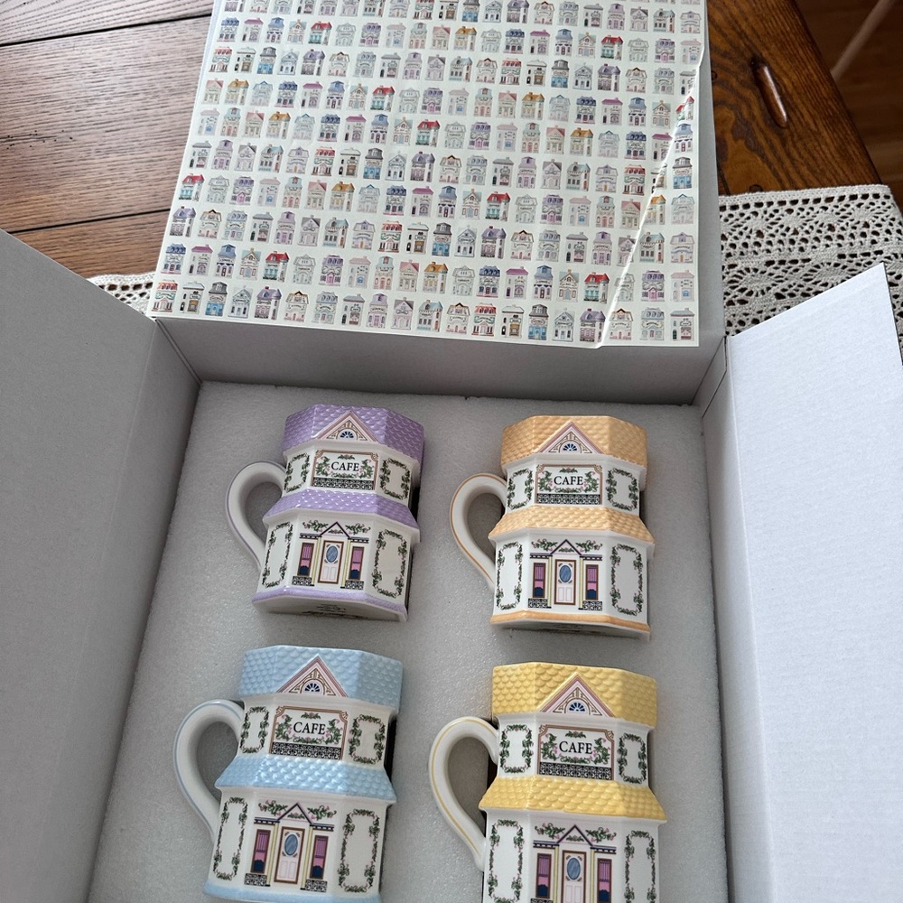 2026 Lenox Spice Village Mug Set 4